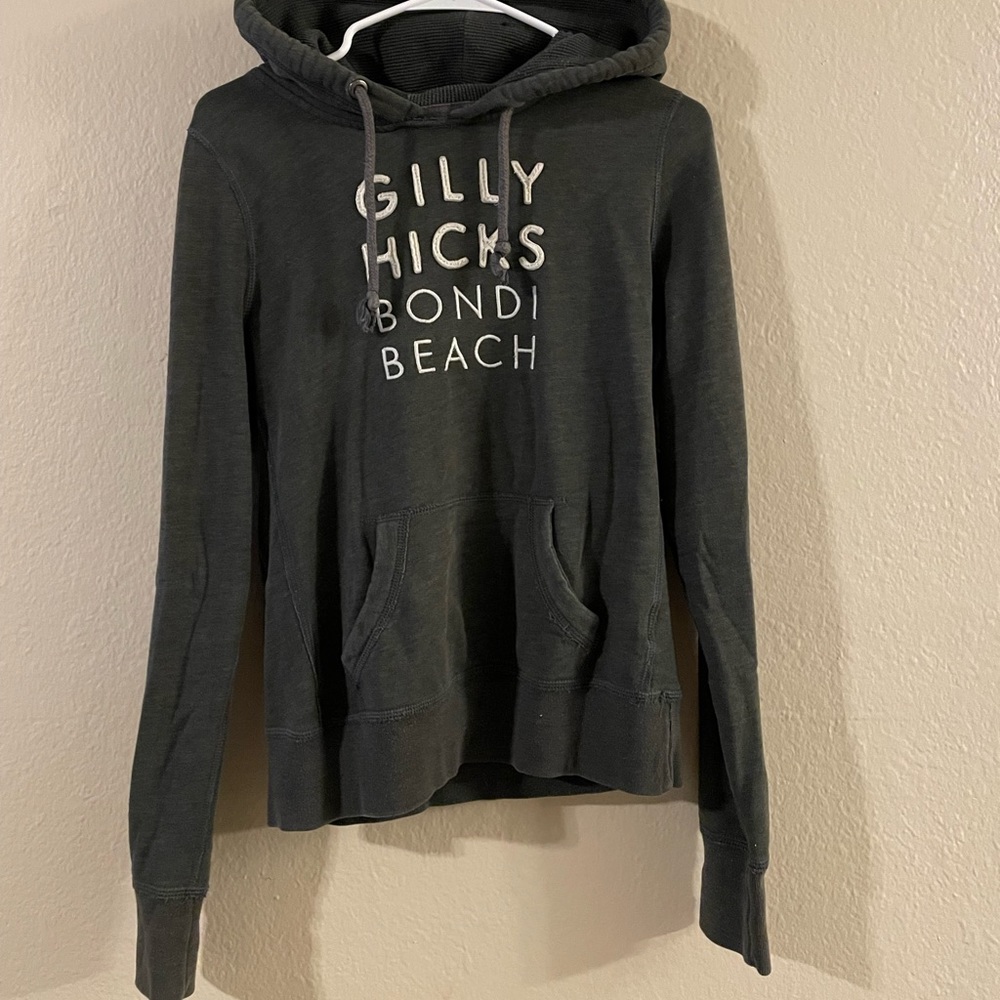 Gilly Hicks/Hollister Grey Hoodie